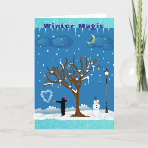 Winter Magic Card