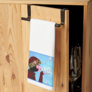 Winter Magic” Kitchen Towel