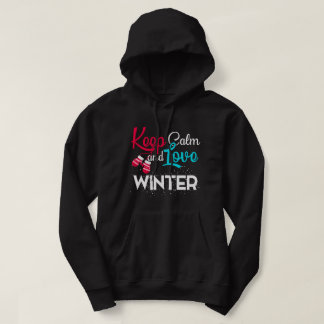 Winter Magic Retro Christmas design Hoodie