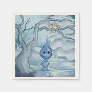 Winter Magic Sprite Napkin