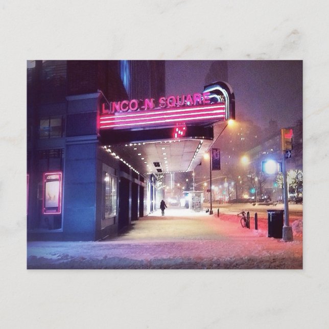 Winter Marquee Postcard (Front)