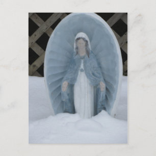 Winter Mary Postcard