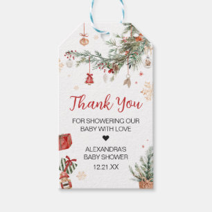 Winter Merry Little Christmas Favour Tags