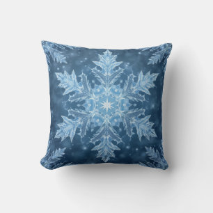 winter message cushion