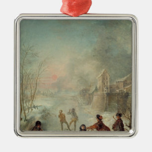 Winter Metal Tree Decoration