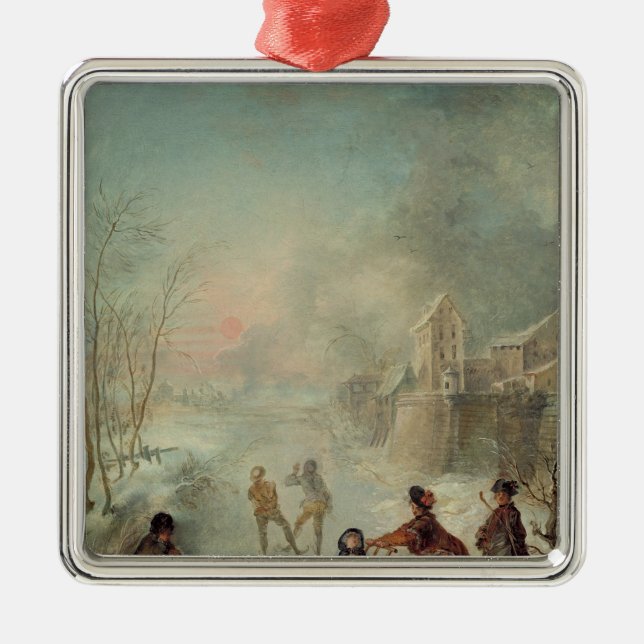 Winter Metal Tree Decoration (Front)