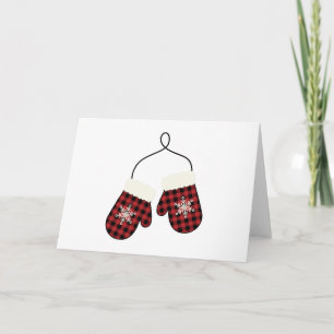 Winter Mittens Card