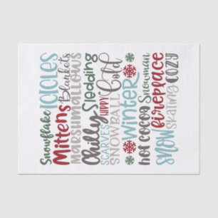 Winter Moments Tissue Paper