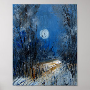 Winter-Moon Poster