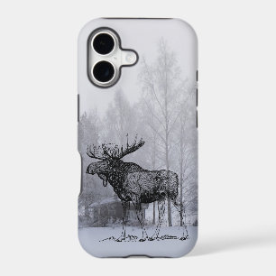 Winter Moose