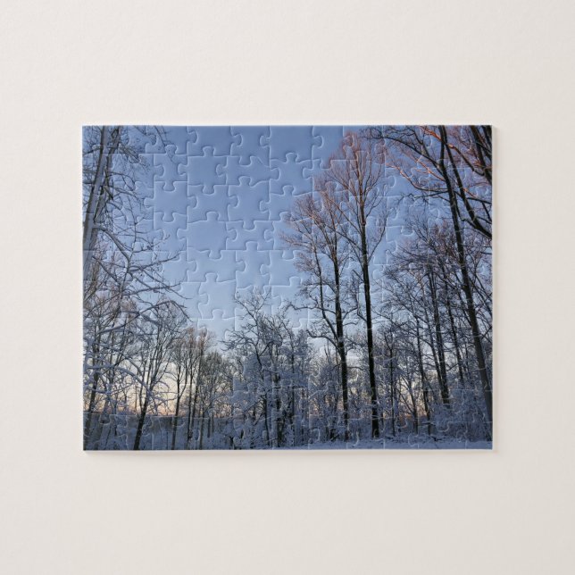 Winter Morning Light I Landscape Jigsaw Puzzle (Horizontal)