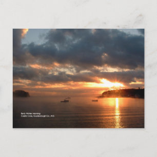 Winter Morning Postcard