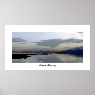 Winter Morning Poster