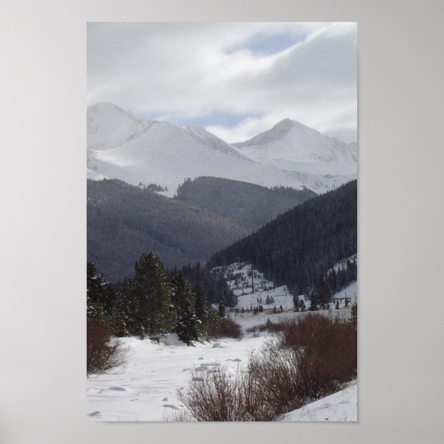 Winter Morning Poster (Front)