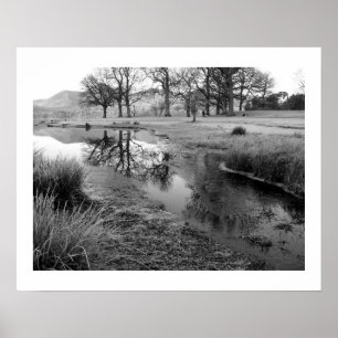 Winter Morning: Strandshag Bay, Derwentwater  Post Poster