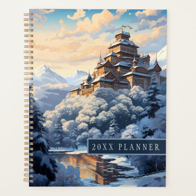 Winter Mountain Fortress Planner (Front)