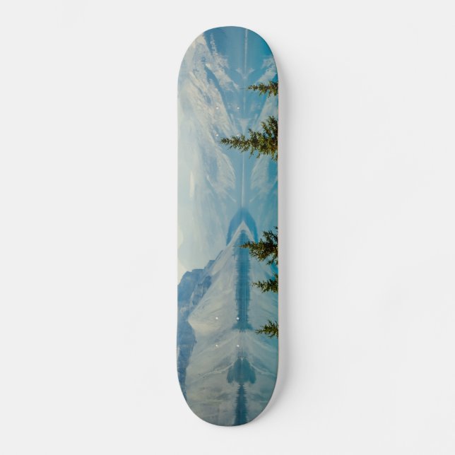 winter mountain lakes skateboard (Front)