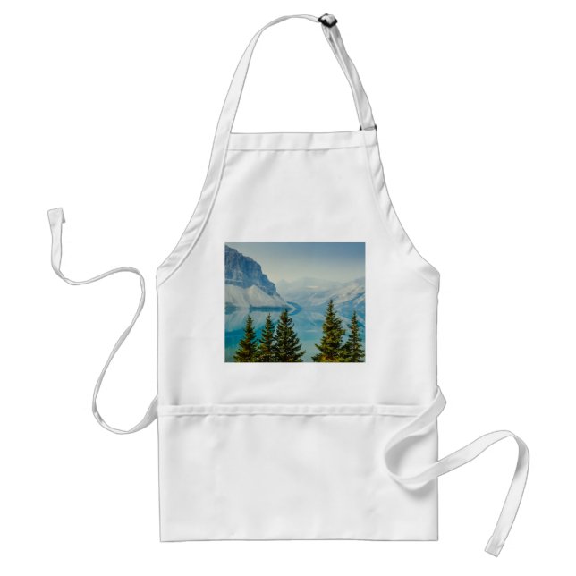 winter mountain lakes standard apron (Front)
