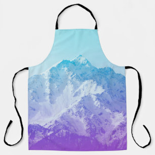Winter mountain peakmountain,hipster,peak,photo,ba apron