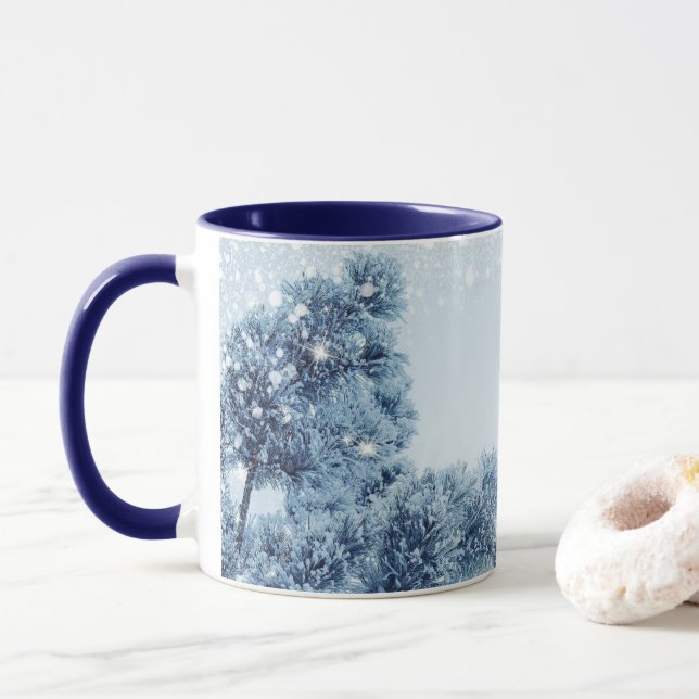 Winter  mug (With Donut)