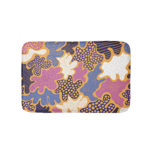 Winter Mulled Wine: Mixed Media Bath Mat