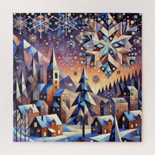 Winter Night Art Puzzle