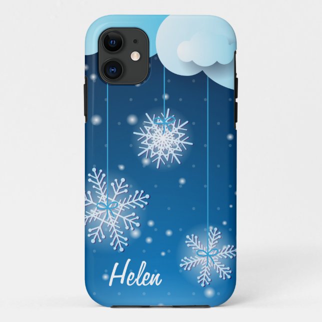 Winter night, iPhone 5 case (Back)