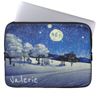 Winter Night Laptop Sleeve
