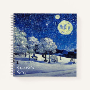 Winter Night Notebook
