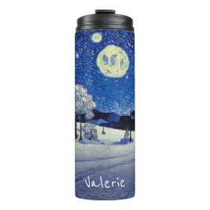 Winter Night Thermal Tumbler