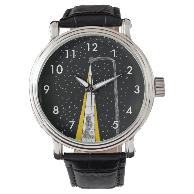 Winter Night Walk Watch (Front)