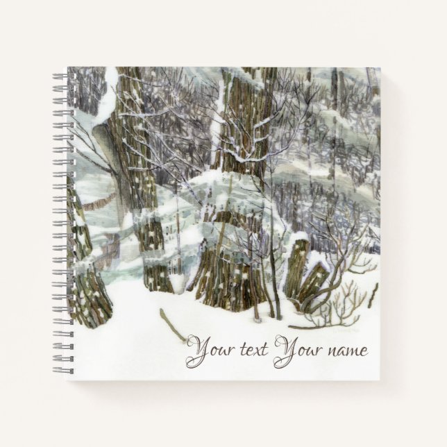 Winter Notebook (Front)