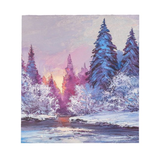 Winter  notepad (Front)