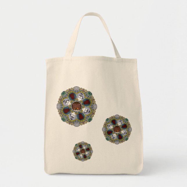 Winter Nouveau Tote Bag (Front)