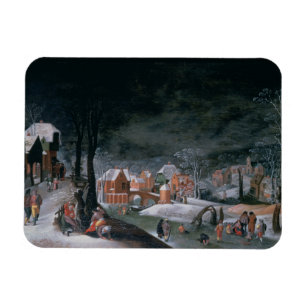 Winter (oil on panel) (see also 166905, 166906, 16 magnet