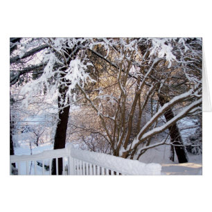 Winter on the Front Porch