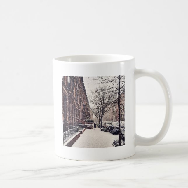 Winter On The Upper West Side Coffee Mug (Right)