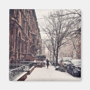 Winter On The Upper West Side Magnet