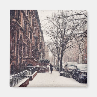 Winter On The Upper West Side Magnet