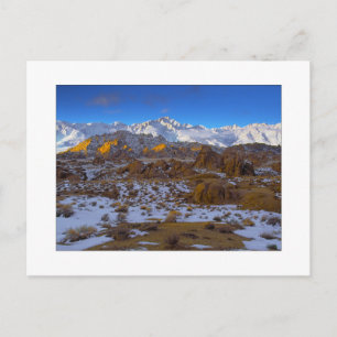 "Winter On Whitney" Postcard