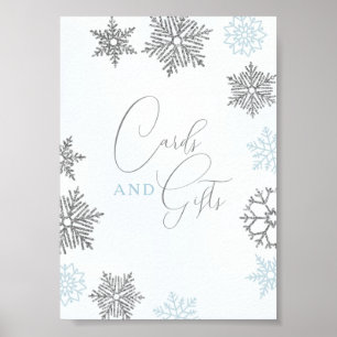 Winter Onederland 1st Birthday Cards & Gifts Sign