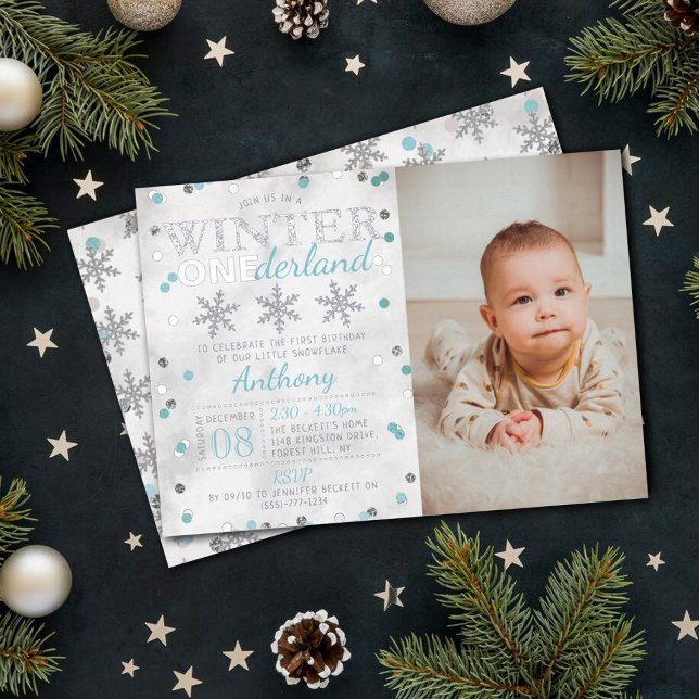Winter ONEderland 1st Birthday Photo Real (Creator Uploaded)