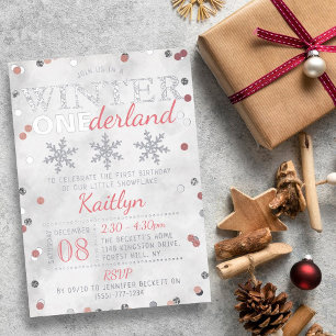 Winter ONEderland 1st Birthday Real