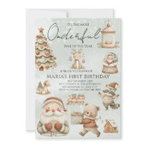 Winter Onederland Christmas Houses Birthday