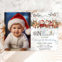 Winter Onederland Christmas Santa Elf 1st Birthday