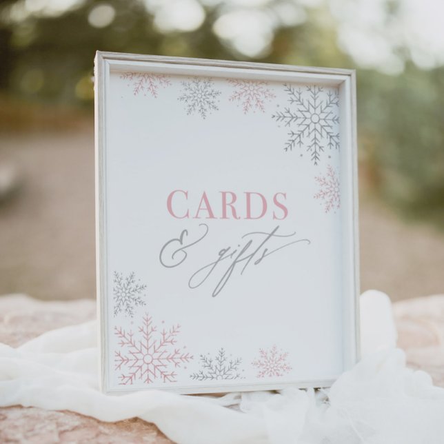 Winter Onederland Glitter Birthday Cards and Gifts Poster (Creator Uploaded)