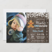 Winter Onederland Rustic Boy 1st Birthday