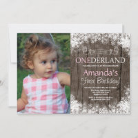 Winter Onederland Rustic Boy 1st Birthday Photo