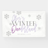 Winter ONEderland Silver Glitter Purple | Iris