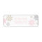Winter Onederland snowflake return address label